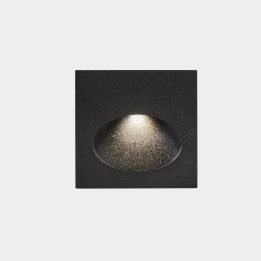Lámpara Empotrable de pared IP66 Bat Square Oval LED 3 2700K Gris urbano 77lm Leds C4 New
