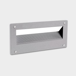 Lámpara Empotrable de pared IP66 MICENAS LED 6.2 SW 2700-3200-4000K ON-OFF Gris urbano 500lm Leds C4 New