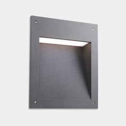 Lámpara Empotrable de pared IP66 MICENAS LED 27.5 SW 2700-3200-4000K DALI-2 Gris 1923lm Leds C4 New