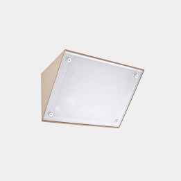 Aplique IP65 Curie Small LED 14.4 SW 2700-3200-4000K ON-OFF Oro 792lm Leds C4 New