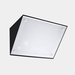 Aplique IP65 Curie Big LED 28.9 SW 2700-3200-4000K ON-OFF Negro 2941lm Leds C4 New