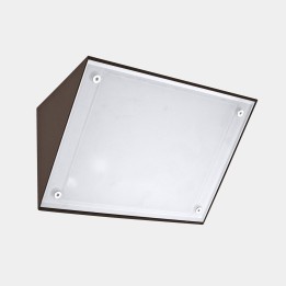 Aplique IP65 Curie Big LED 28.9 SW 2700-3200-4000K ON-OFF Marrón 2941lm Leds C4 New