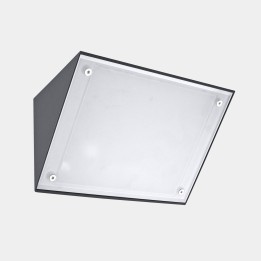 Aplique IP65 Curie Small LED 28.9 SW 2700-3200-4000K ON-OFF Gris urbano 2941lm Leds C4 New