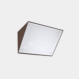 Aplique IP65 Curie Small LED 14.4 SW 2700-3200-4000K ON-OFF Marrón 792lm Leds C4 New