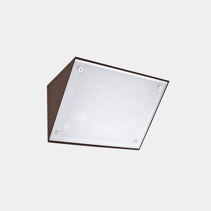 Aplique IP65 Curie Small LED 14.4 SW 2700-3200-4000K ON-OFF Marrón 792lm Leds C4 New