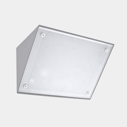 Aplique IP65 Curie Big LED 28.9 SW 2700-3200-4000K ON-OFF Gris 2941lm Leds C4 New