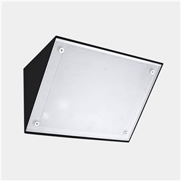 Aplique IP65 Curie Big LED 28.9 SW 2700-3200-4000K ON-OFF Negro 2941lm Leds C4 New