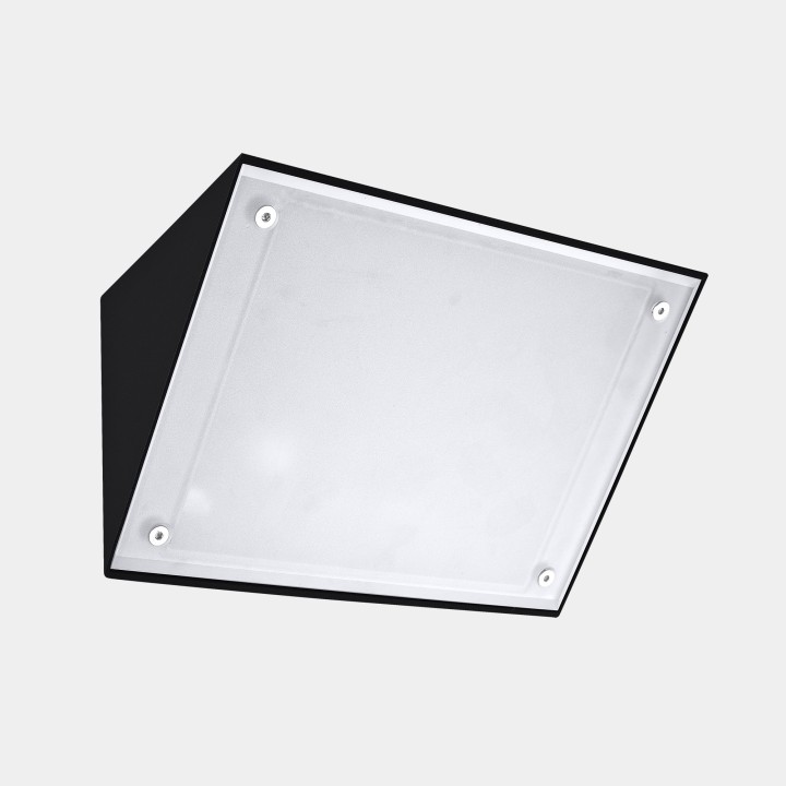 Aplique IP65 Curie Big LED 28.9 SW 2700-3200-4000K ON-OFF Negro 2941lm Leds C4 New