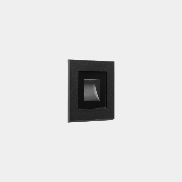 Lámpara Empotrable de pared IP65 Click LED 1.4 Blanco cálido - 2700K ON-OFF Negro 31lm Leds C4 New
