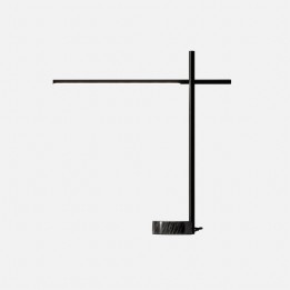 Lámpara de Sobremesa TUBS LED 13.3 Blanco cálido - 3000K TOUCH DIMMING Negro 403lm Leds C4 