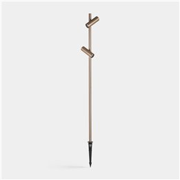 Baliza IP66 Juncus 2 Heads LED 15.2 Blanco cálido - 3000K ON-OFF Marrón 836lm Leds C4 New