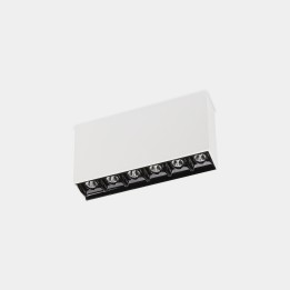 Plafon BENTO SURFACE DALI 16.1 Blanco cálido - 3000K CRI 90 DALI-2 Blanco IP23 1276lm Leds C4 New