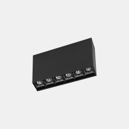 Plafon BENTO SURFACE DALI 16.1 Blanco cálido - 3000K CRI 90 DALI-2 Negro IP23 1205lm Leds C4 New