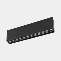 Plafon BENTO SURFACE DALI 26.5 Blanco cálido - 3000K CRI 90 DALI-2 Negro IP23 2412lm Leds C4 New