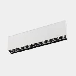 Plafon BENTO SURFACE DALI 26.5 Blanco neutro - 4000K CRI 90 DALI-2 Blanco IP23 2622lm Leds C4 New