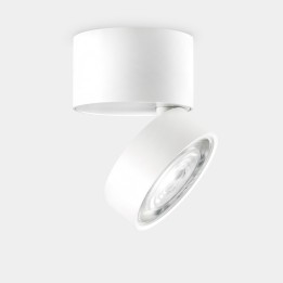 Proyector Kiva Surface Ø95mm 13.2 Blanco cálido - 2700K CRI 90 22.7º PHASE CUT Blanco 1172lm Leds C4 New