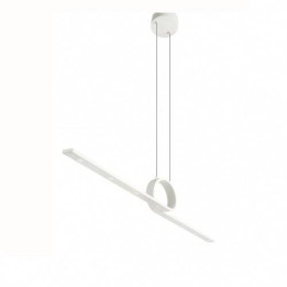 Lámpara Colgante CURL LED Regulable Blanco