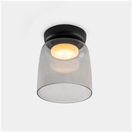 Plafon Levels 1 Body Ø220mm LED 28 SW 2700-3000-4000K DALI-2 Negro 1850lm Leds C4 New