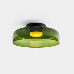Plafon Levels Ceiling 1 Body Ø420mm LED 28 SW 2700-3000-4000K DALI-2 Negro 1850lm Leds C4 New