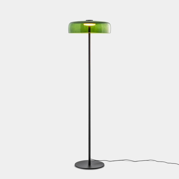 Pie de salon Levels 1 Body Ø420mm LED 17 SW 2700-3000-4000K PUSH Negro 681lm Leds C4 New