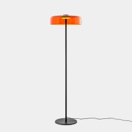 Pie de salon Levels 1 Body Ø420mm LED 17 SW 2700-3000-4000K PUSH Negro 681lm Leds C4 New
