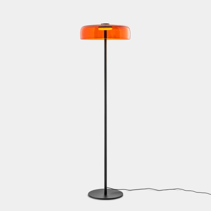 Pie de salon Levels 1 Body Ø420mm LED 17 SW 2700-3000-4000K PUSH Negro 681lm Leds C4 New