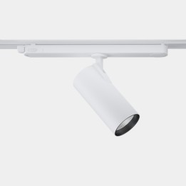 Proyector Strom ø55 23.6 Blanco cálido - 3000K CRI 90 23.1º ON-OFF Blanco texturizado 2250lm Leds C4 