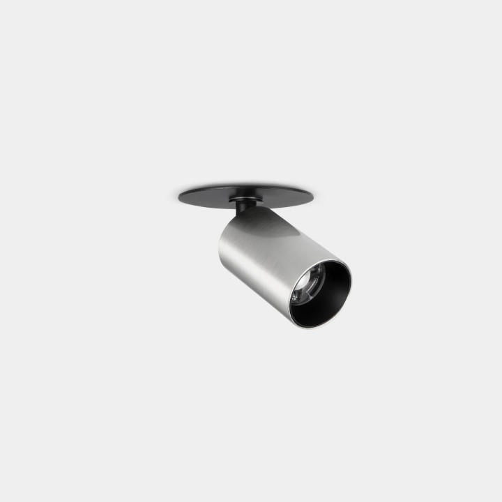 Proyector Atom Recessed Ø30mm 3.1 Blanco cálido - 3000K CRI 90 37.1º Níquel satinado 269lm Leds C4 New