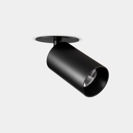 Proyector Atom Recessed Ø52mm 12.1 Blanco cálido - 2700K CRI 90 34.2º Negro 928lm Leds C4 New