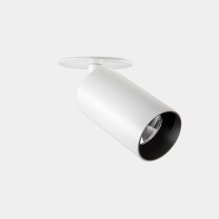 Proyector Atom Recessed Ø52mm 12.1 Blanco cálido - 3000K CRI 90 34.2º Blanco 928lm Leds C4 New