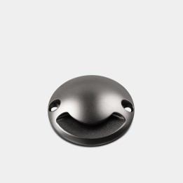 Lámpara Empotrable de suelo IP65-IP67 PIXEL FINISHES LED 3.4 Blanco cálido - 3000K Gun Metal PVD 10lm Leds C4 New