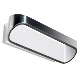 Apliques OVAL-G LED Aluminio Satinado