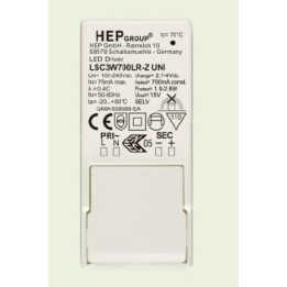 Driver Not Dimmable / 1W-3.50W / 90-264V / 350mA Leds C4 New