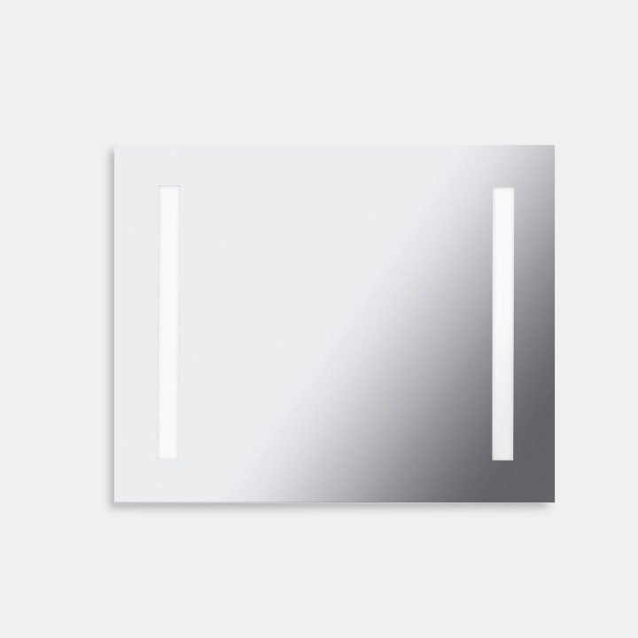 Lámpara de Baño IP44 Reflex Rectangular LED 21.6 Blanco neutro - 4000K ON-OFF Cristal espejo 1033lm Leds C4 