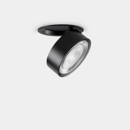 Downlight Kiva Recessed Ø75mm 8.8 Blanco cálido - 3000K CRI 90 18.9º ON-OFF Negro IN IP20 / OUT IP23 530lm Leds C4 New
