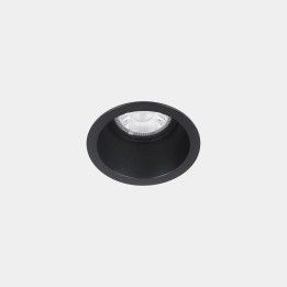 Downlight Lite ø75mm 8.4 Blanco cálido - 2700K CRI 80 32.2º PHASE CUT Negro IN IP20 / OUT IP54 614lm Leds C4 New