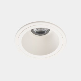 Downlight Lite ø105mm 8.4 Blanco cálido - 2700K CRI 80 30.2º PHASE CUT Blanco IN IP20 / OUT IP54 595lm Leds C4 New