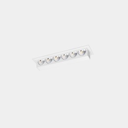 Downlight Bento Wall Washer 6 LEDS 6 Blanco cálido - 2700K CRI 90 Negro IP20 421lm Leds C4 New