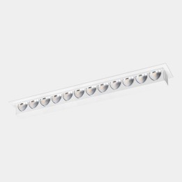 Downlight Bento Wall Washer 12 LEDS 12 Blanco cálido - 2700K CRI 90 Negro IP20 842lm Leds C4 New