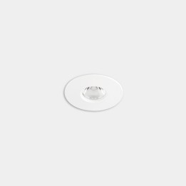 Downlight Play Flat Mini Round Fixed 4.4 Blanco cálido - 3000K CRI 80 28.2º DALI-2 Blanco IN IP20 / OUT IP54 353lm Leds C4 New