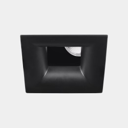 Downlight Play Soft Square Adjustable 10.5 Blanco cálido - 3000K CRI 90 7.2º ON-OFF Negro IN IP20 / OUT IP23 514lm Leds C4 New