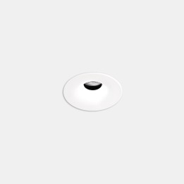 Downlight Play Soft Mini Round Adjustable 4.4 Blanco cálido - 2700K CRI 80 28.1º DALI-2 Blanco IN IP20 / OUT IP23 300lm Leds C4 