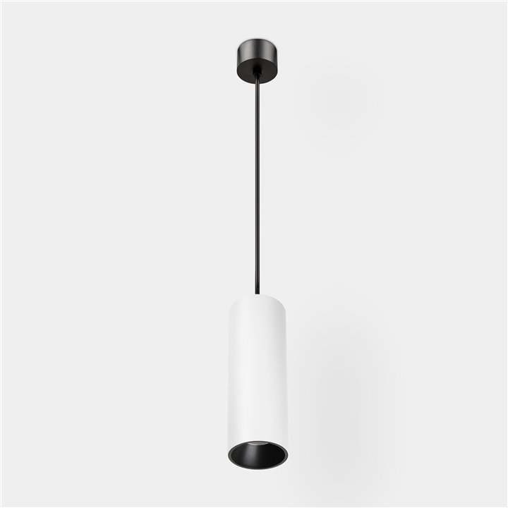 Lámpara Colgante Play Deco Surface 8.6 Blanco cálido - 3000K CRI 90 ON-OFF Blanco/blanco IP20 642lm Leds C4 New