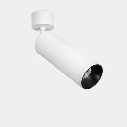 Proyector Play Deco Surface 8.6 Blanco cálido - 3000K CRI 90 27.9º PHASE CUT Blanco/blanco 637lm Leds C4 New