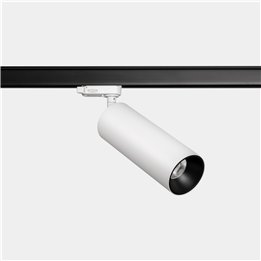 Proyector Play Deco Track 3-Phase 8.6 Blanco cálido - 3000K CRI 90 27.9º ON-OFF Negro/Oro 637lm Leds C4 New