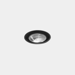 Lámpara Empotrable de suelo IP66-IP67 Max Medium Round Trimless LED 7.9 Blanco cálido - 3000K Gris urbano 519lm Leds C4 New