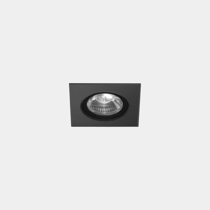 Downlight IP66 Max Medium Square LED 7.9 Blanco cálido - 3000K Negro 423lm Leds C4 New