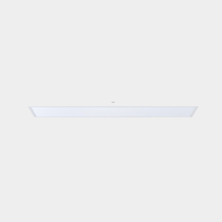 Downlight Ecofit Plus 119,5 x 29,5 Emergency 32.8 Blanco neutro - 4000K CRI 80 98.3º ON-OFF Blanco IP40 3851lm Leds C4 
