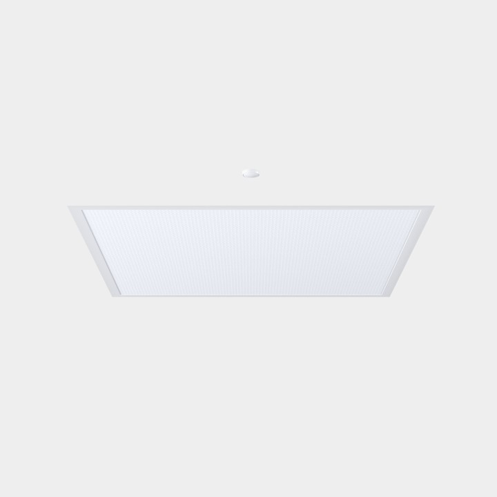 Downlight Ecofit Plus 60 x 60 Sensor autonom 34.7 Blanco neutro - 4000K CRI 80 98.1º DALI D4i Blanco IP40 3851lm Leds C4 