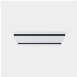 Downlight Ecofit Opticell 59,5 x 59,5 32.3 Blanco neutro - 4000K CRI 80 73.8º DALI-2 Blanco IP40 4596lm Leds C4 New